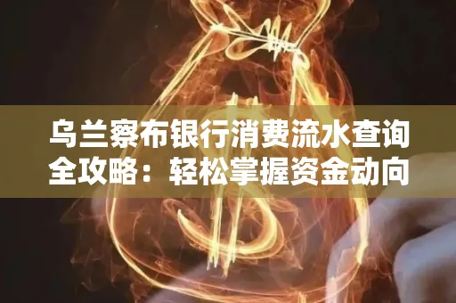 乌兰察布银行消费流水查询全攻略:轻松掌握资金动向,避开三大常见陷阱