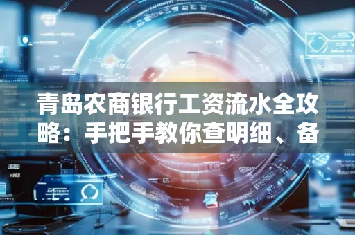 青岛农商银行工资流水全攻略:手把手教你查明细、备材料