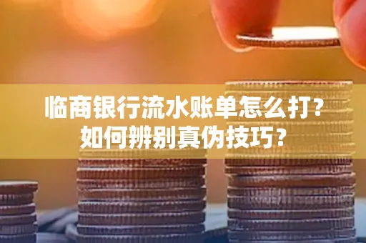 临商银行流水账单怎么打?如何辨别真伪技巧? 临商银行流水账单怎么打?如何辨别真伪技巧?