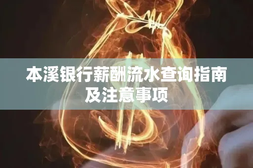 本溪银行薪酬流水查询指南及注意事项