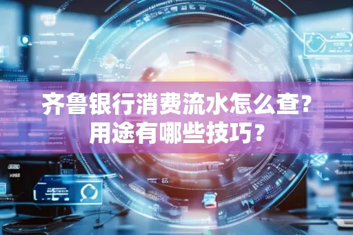 齐鲁银行消费流水怎么查?用途有哪些技巧?