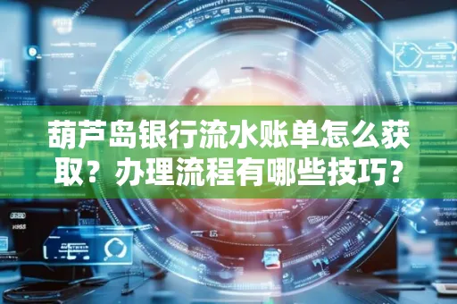 葫芦岛银行流水账单怎么获取?办理流程有哪些技巧?