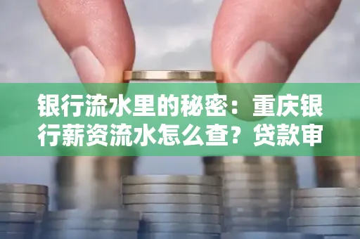 银行流水里的秘密:重庆银行薪资流水怎么查?贷款审批看这里