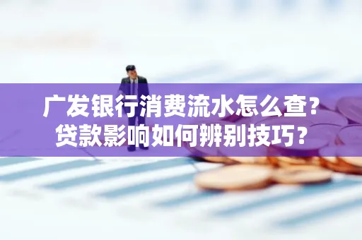 广发银行消费流水怎么查?贷款影响如何辨别技巧?