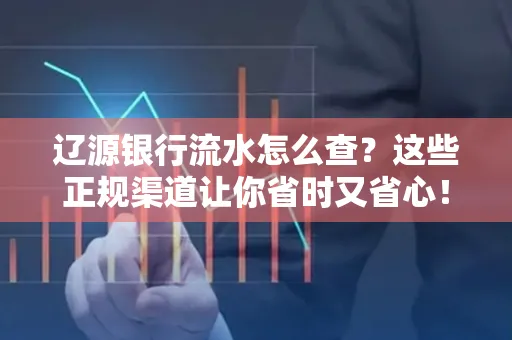 辽源银行流水怎么查?这些正规渠道让你省时又省心!