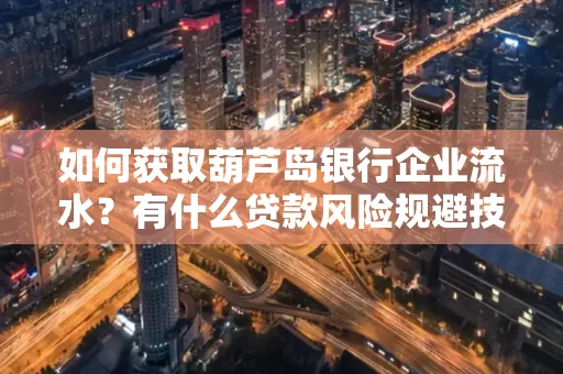 如何获取葫芦岛银行企业流水?有什么贷款风险规避技巧?