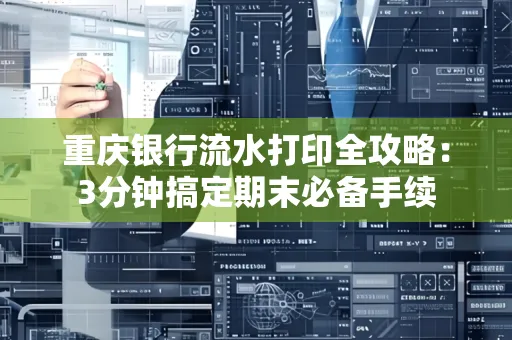 重庆银行流水打印全攻略:3分钟搞定期末必备手续