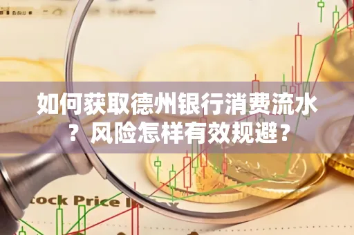 如何获取德州银行消费流水?风险怎样有效规避?