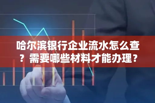 哈尔滨银行企业流水怎么查?需要哪些材料才能办理?